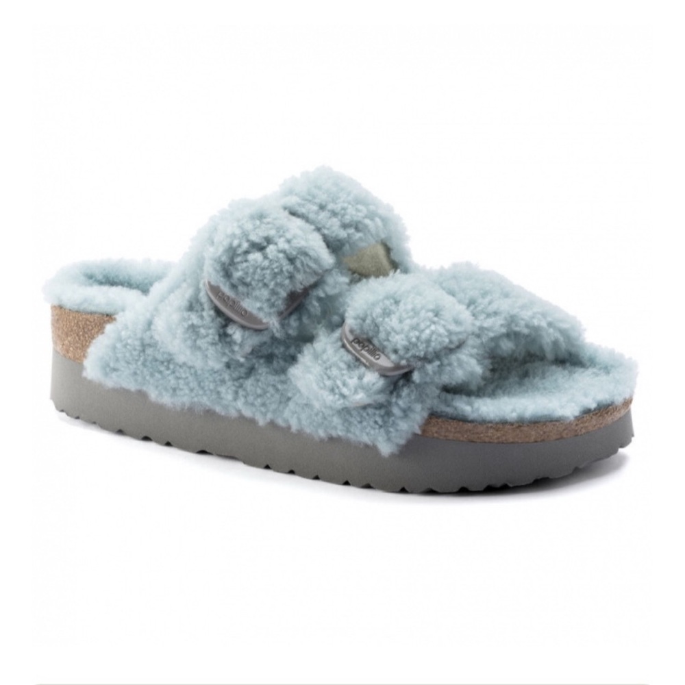 Papillio by Birkenstock Arizona Shearling Big Buckle Shearling